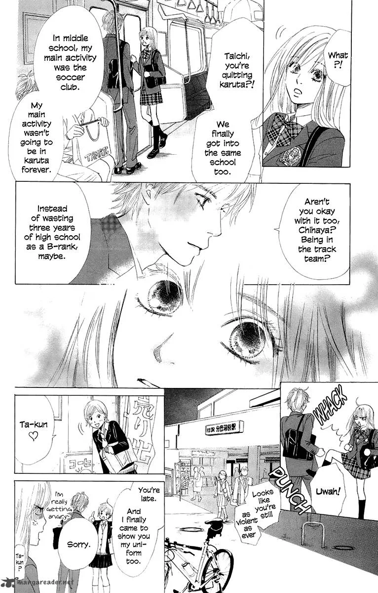 Chihayafuru Chapter 7 page 18