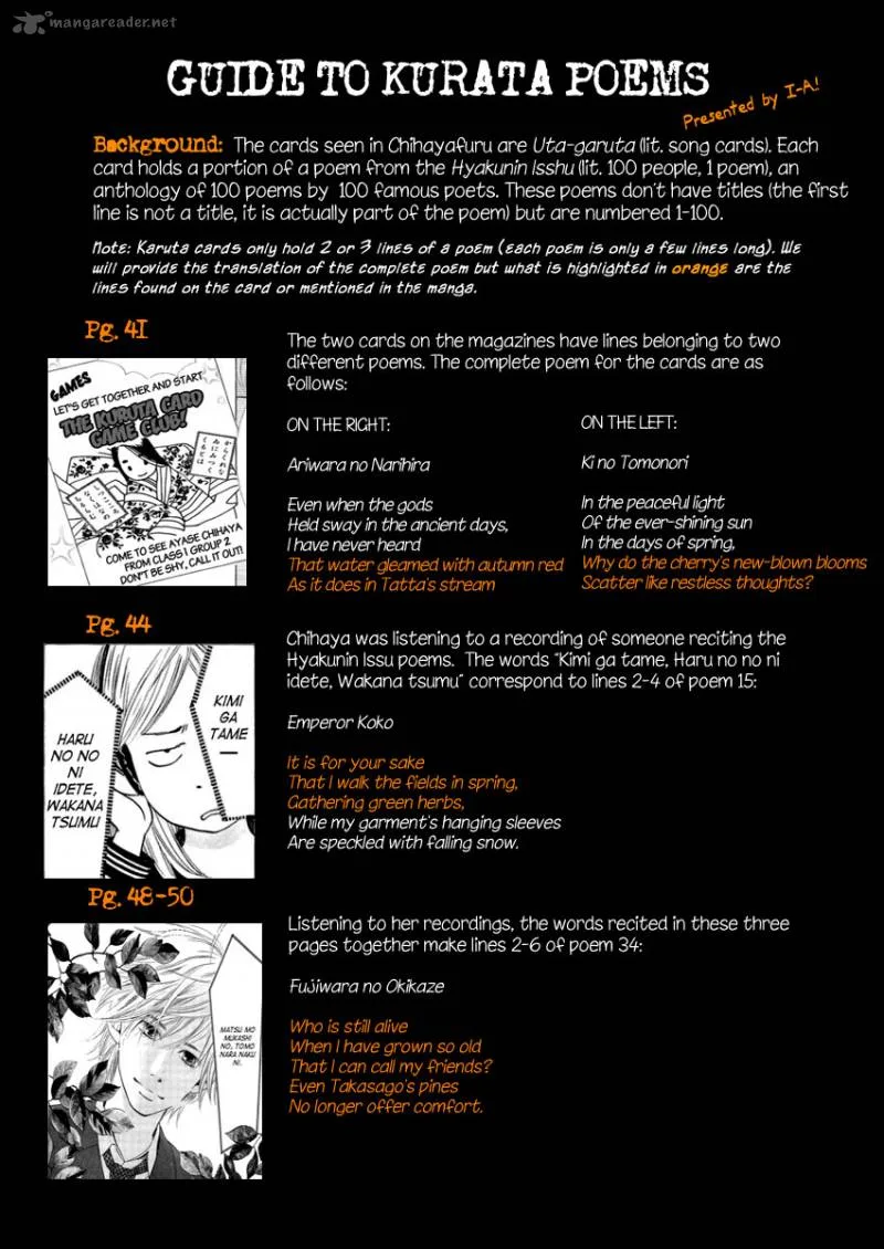 Chihayafuru Chapter 7 page 30