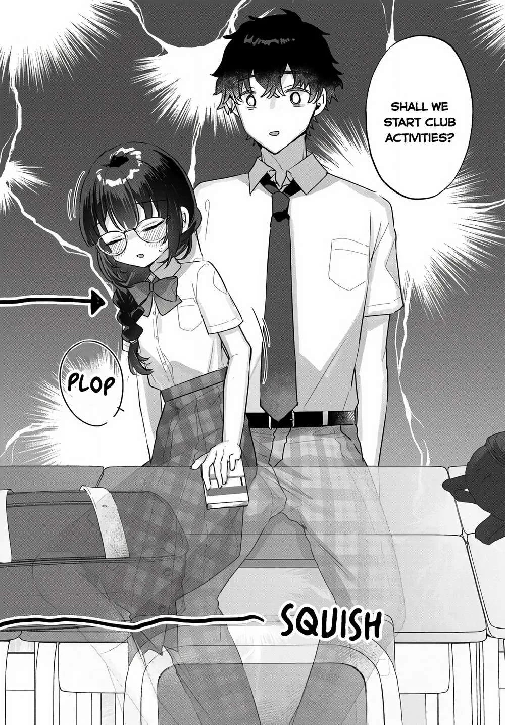 Chiisakute Kawaii Bungeibu no Chiteki na Senpai o, Hiza no Ue ni Nosetara Mainichi Suwattekuru you ni natta Chapter 2.1 page 9