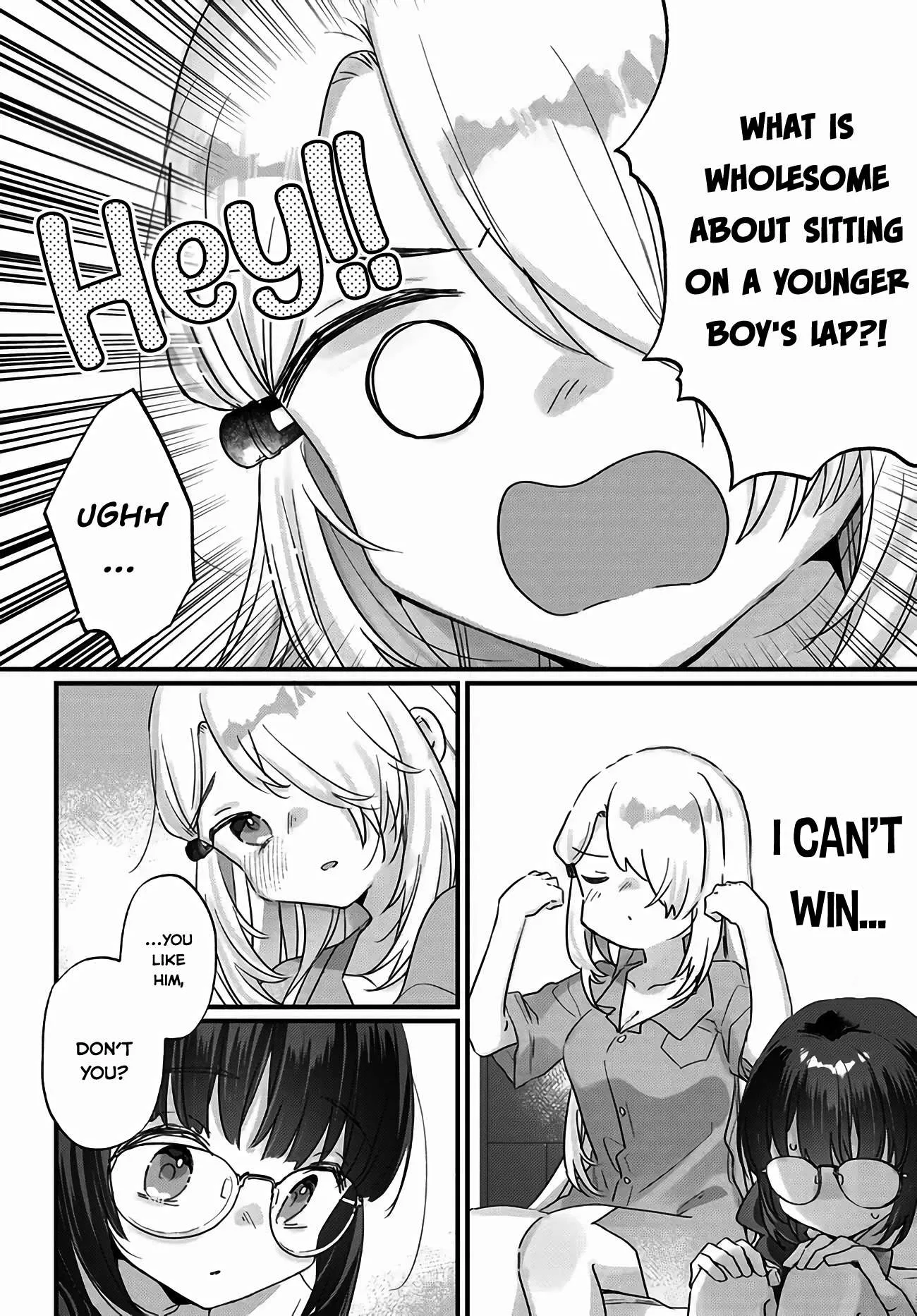 Chiisakute Kawaii Bungeibu no Chiteki na Senpai o, Hiza no Ue ni Nosetara Mainichi Suwattekuru you ni natta Chapter 5 page 17