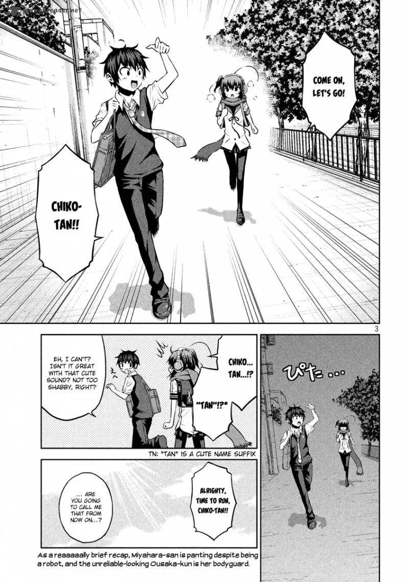 Chikotan, Kowareru Chapter 8 page 3