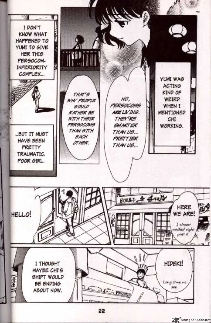 Chobits Chapter 37 page 21