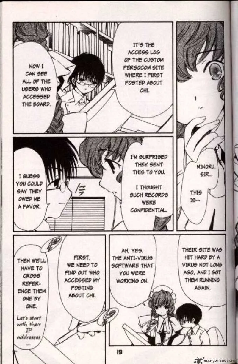 Chobits Chapter 49 page 19