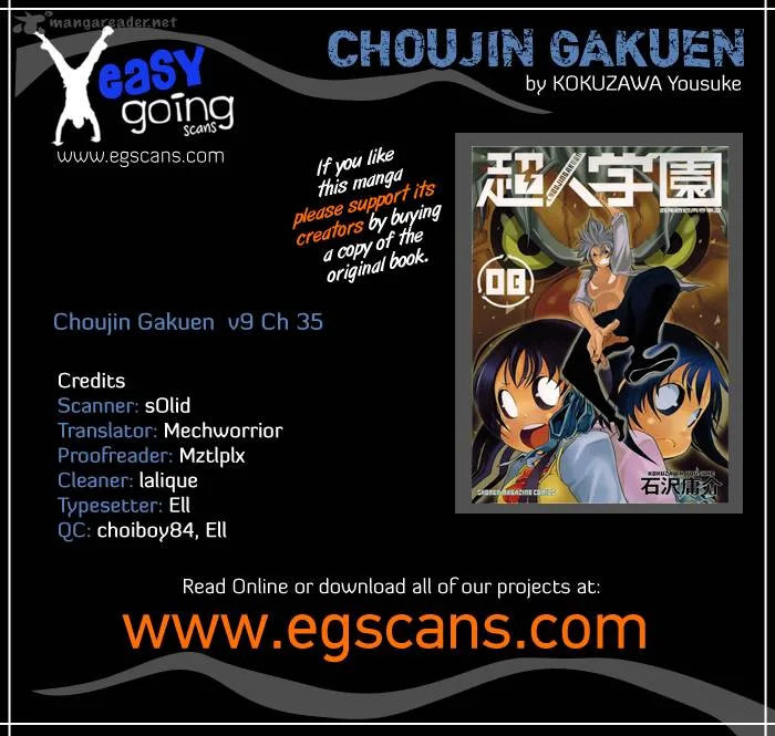 Choujin Gakuen Chapter 35 page 1