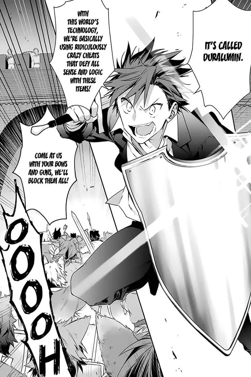 Choujin Koukousei-tachi wa Isekai demo Yoyuu de Ikinuku you desu! Chapter 14 page 19