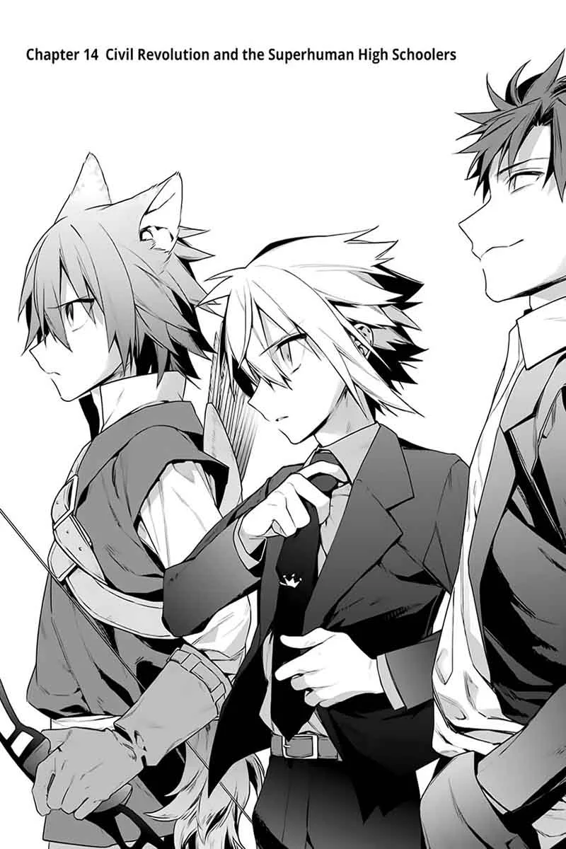 Choujin Koukousei-tachi wa Isekai demo Yoyuu de Ikinuku you desu! Chapter 14 page 2
