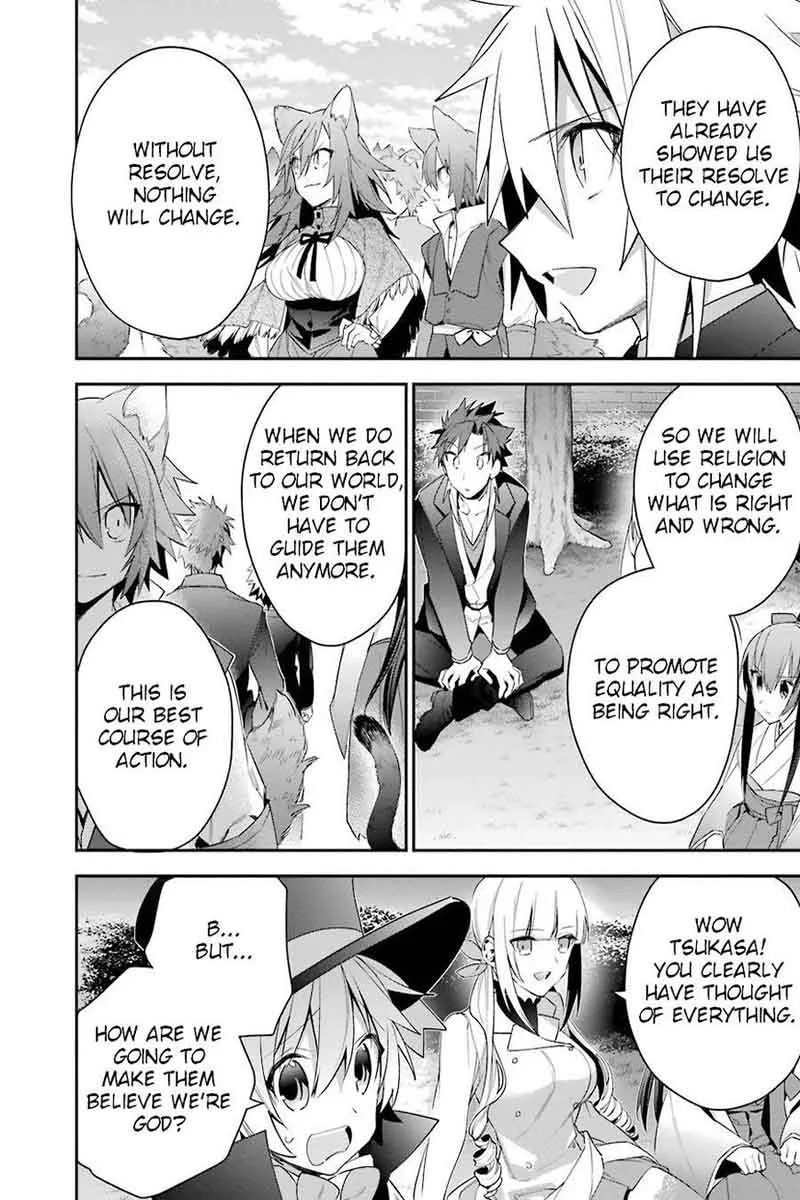Choujin Koukousei-tachi wa Isekai demo Yoyuu de Ikinuku you desu! Chapter 18 page 8