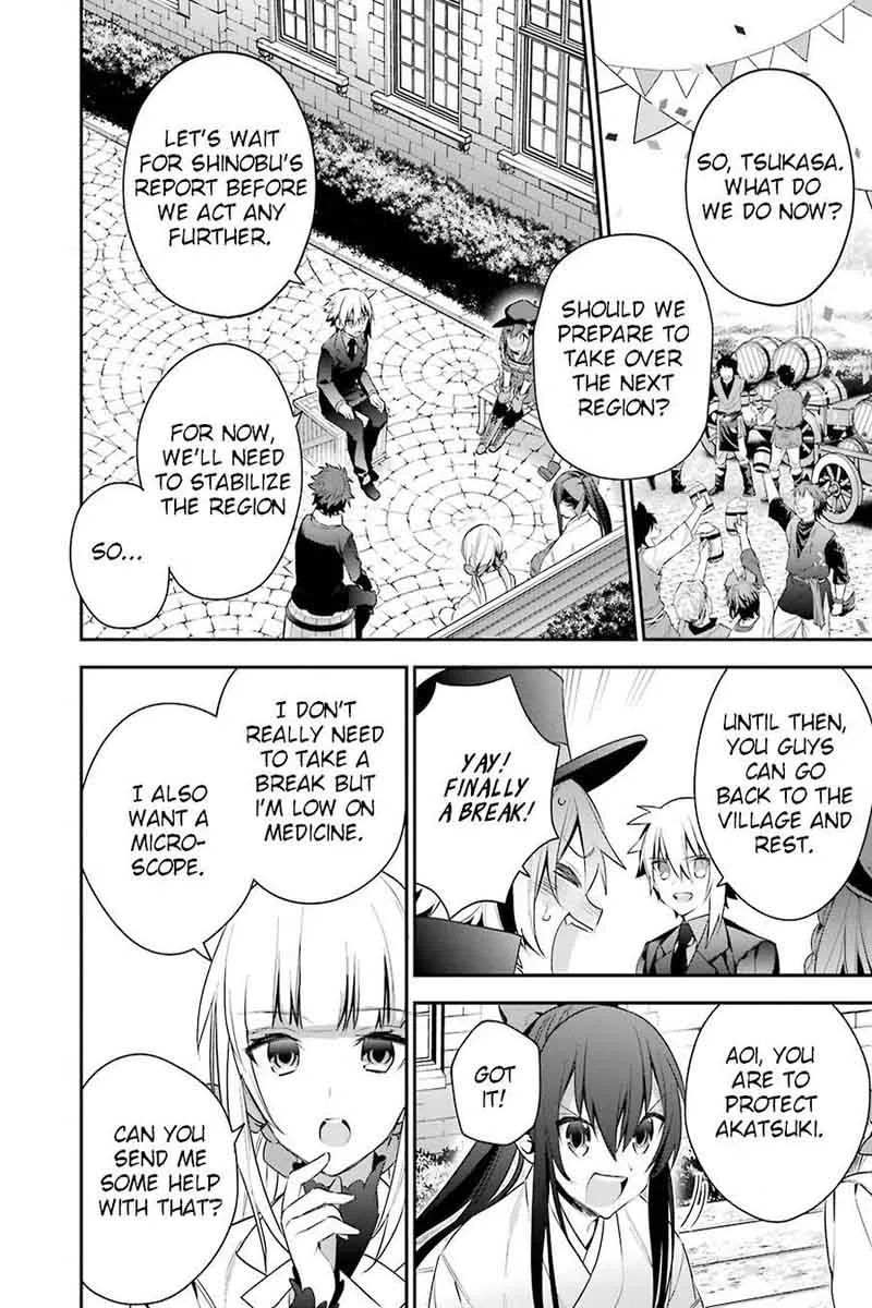 Choujin Koukousei-tachi wa Isekai demo Yoyuu de Ikinuku you desu! Chapter 19 page 10
