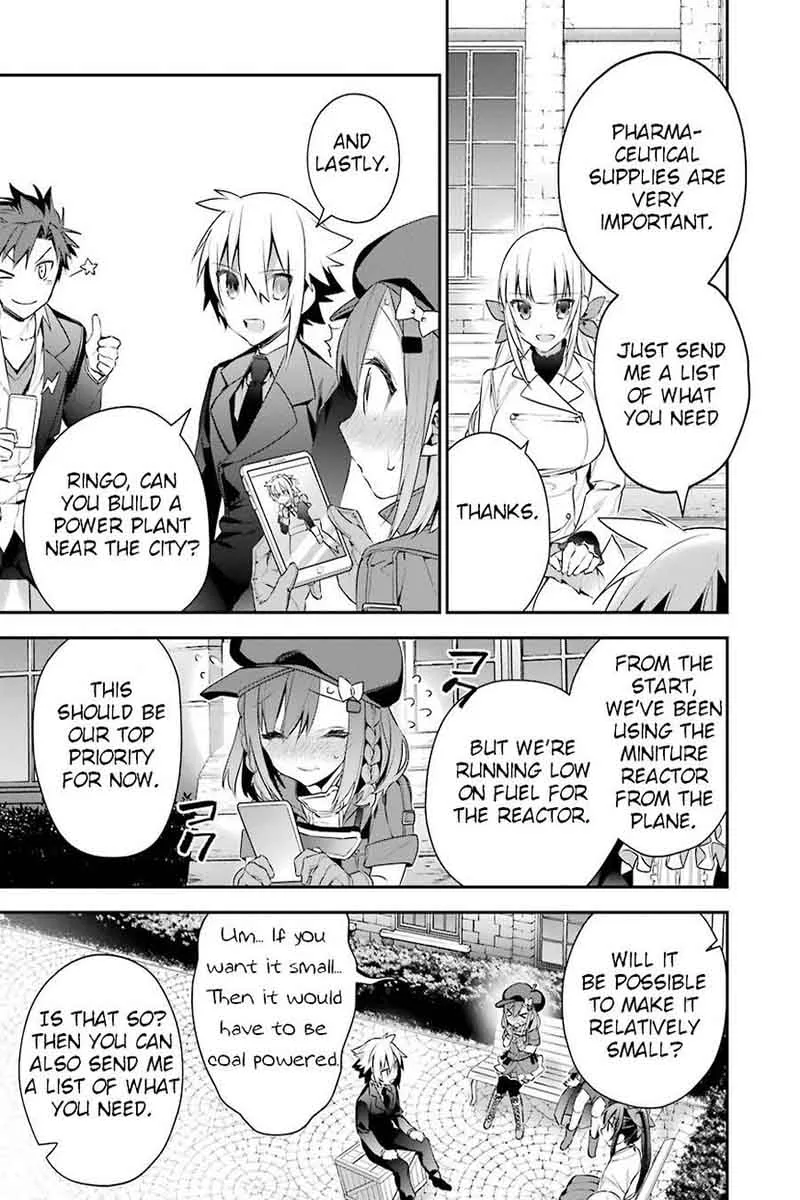 Choujin Koukousei-tachi wa Isekai demo Yoyuu de Ikinuku you desu! Chapter 19 page 11