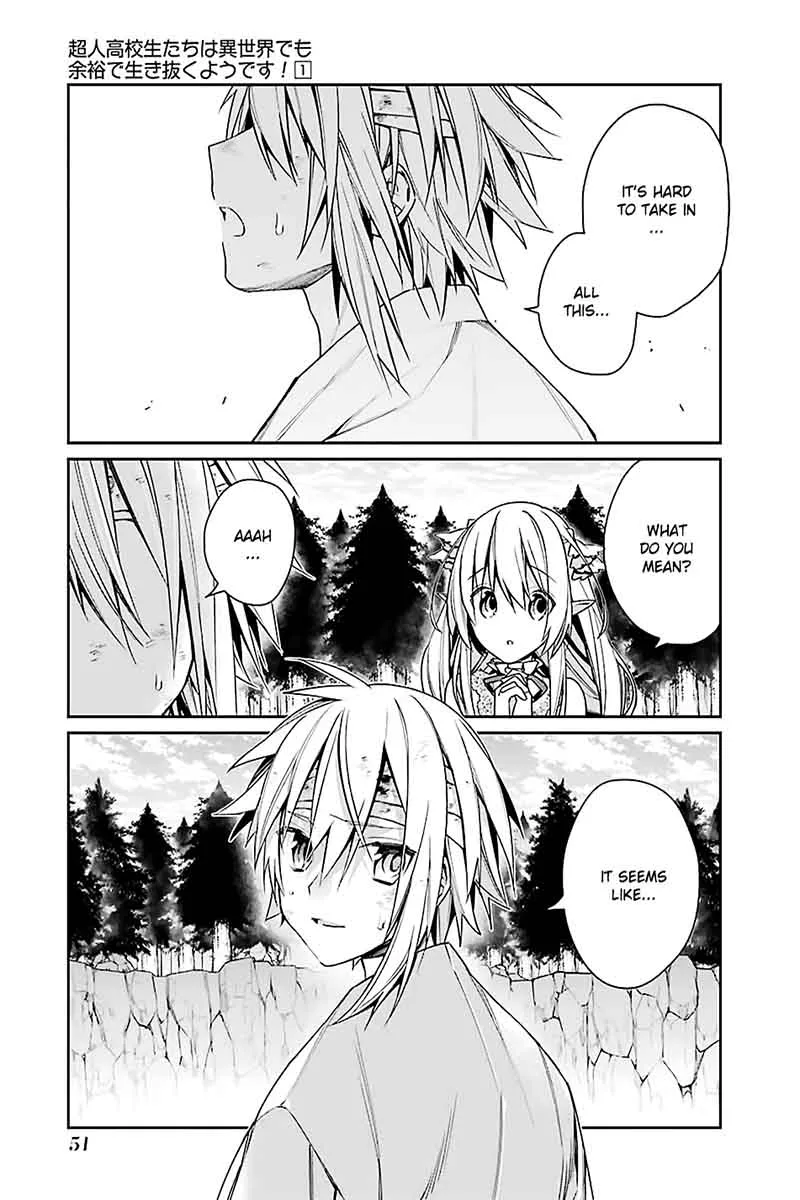Choujin Koukousei-tachi wa Isekai demo Yoyuu de Ikinuku you desu! Chapter 2 page 21