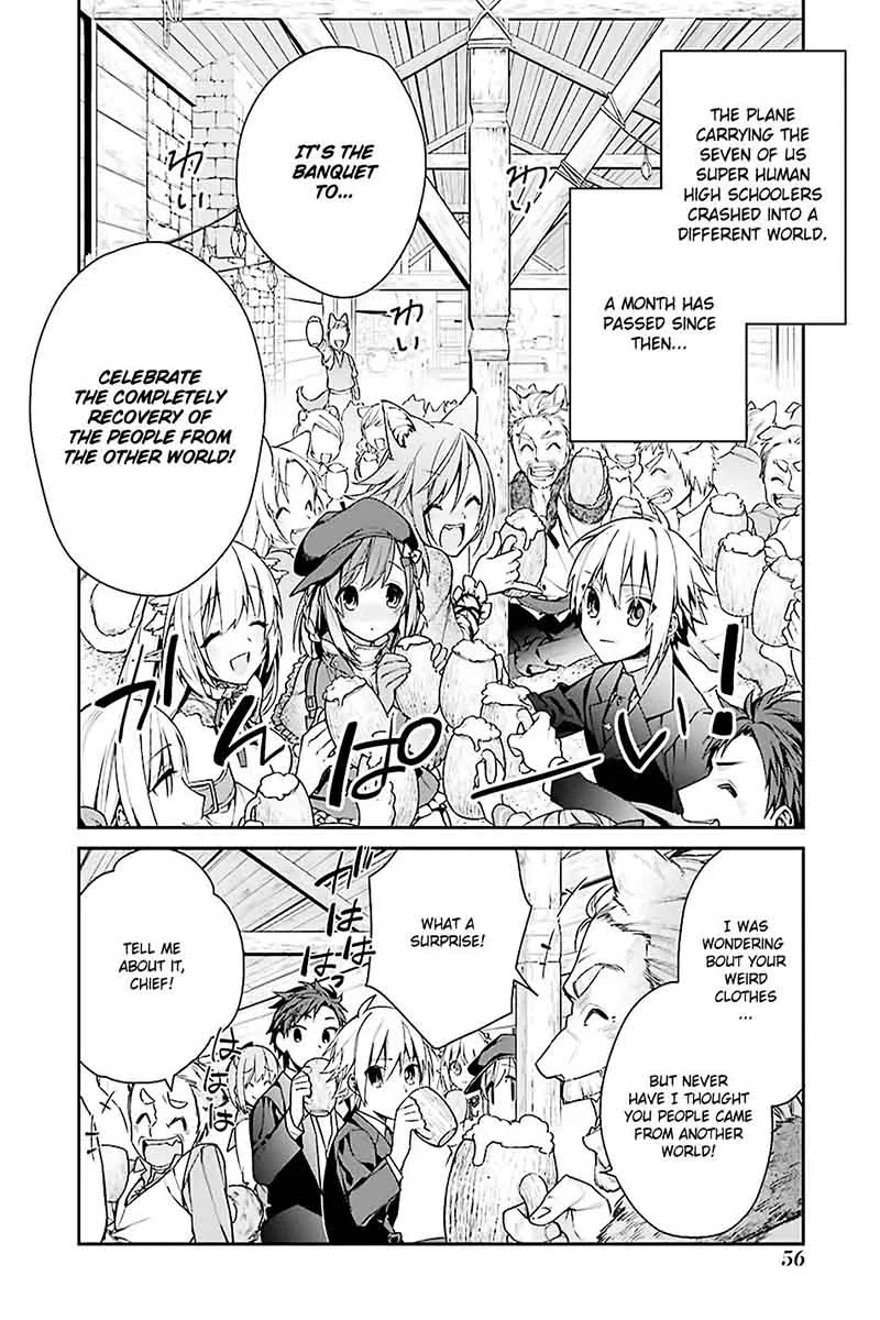 Choujin Koukousei-tachi wa Isekai demo Yoyuu de Ikinuku you desu! Chapter 3 page 2