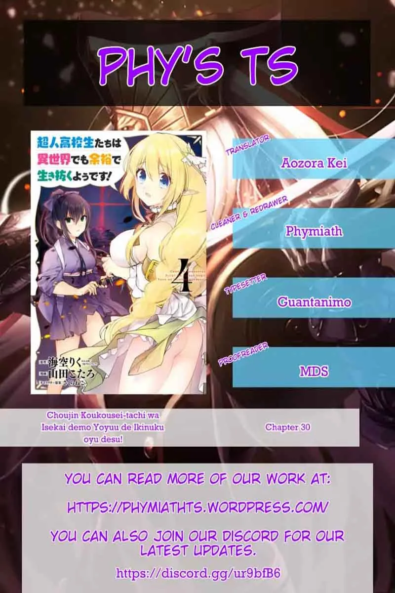 Choujin Koukousei-tachi wa Isekai demo Yoyuu de Ikinuku you desu! Chapter 30 page 21