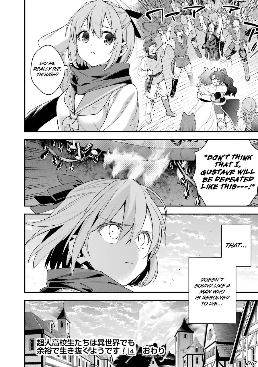 Choujin Koukousei-tachi wa Isekai demo Yoyuu de Ikinuku you desu! Chapter 31 page 14