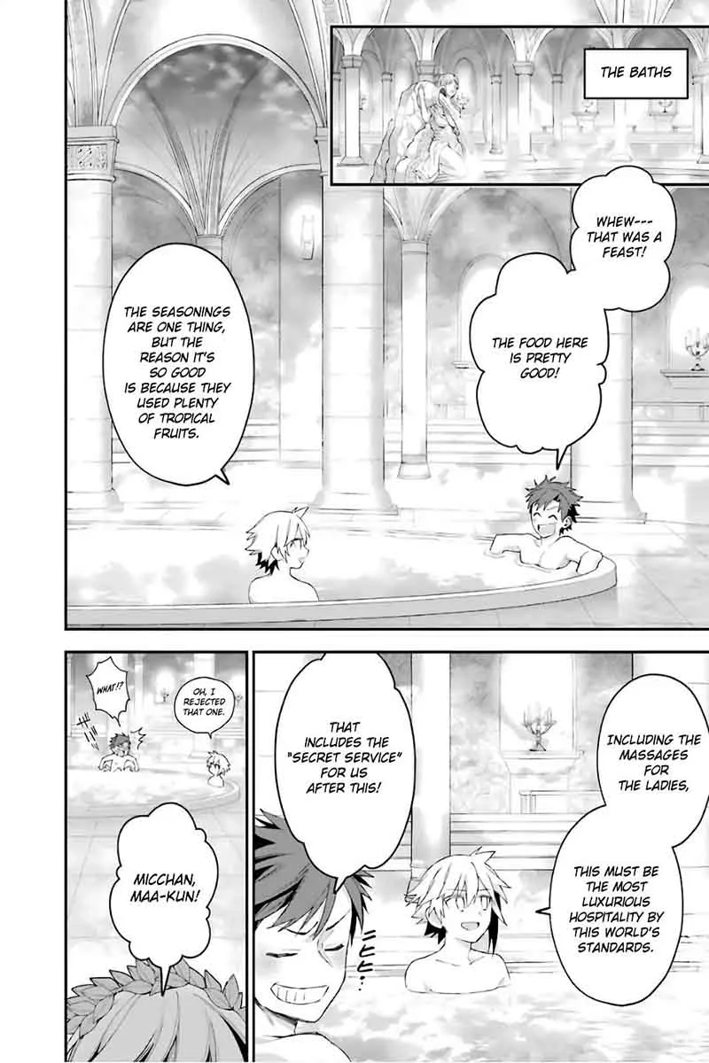 Choujin Koukousei-tachi wa Isekai demo Yoyuu de Ikinuku you desu! Chapter 32 page 11