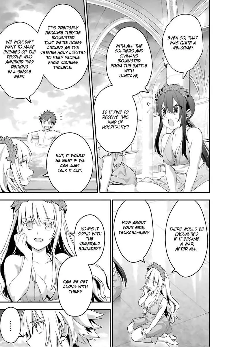 Choujin Koukousei-tachi wa Isekai demo Yoyuu de Ikinuku you desu! Chapter 32 page 14