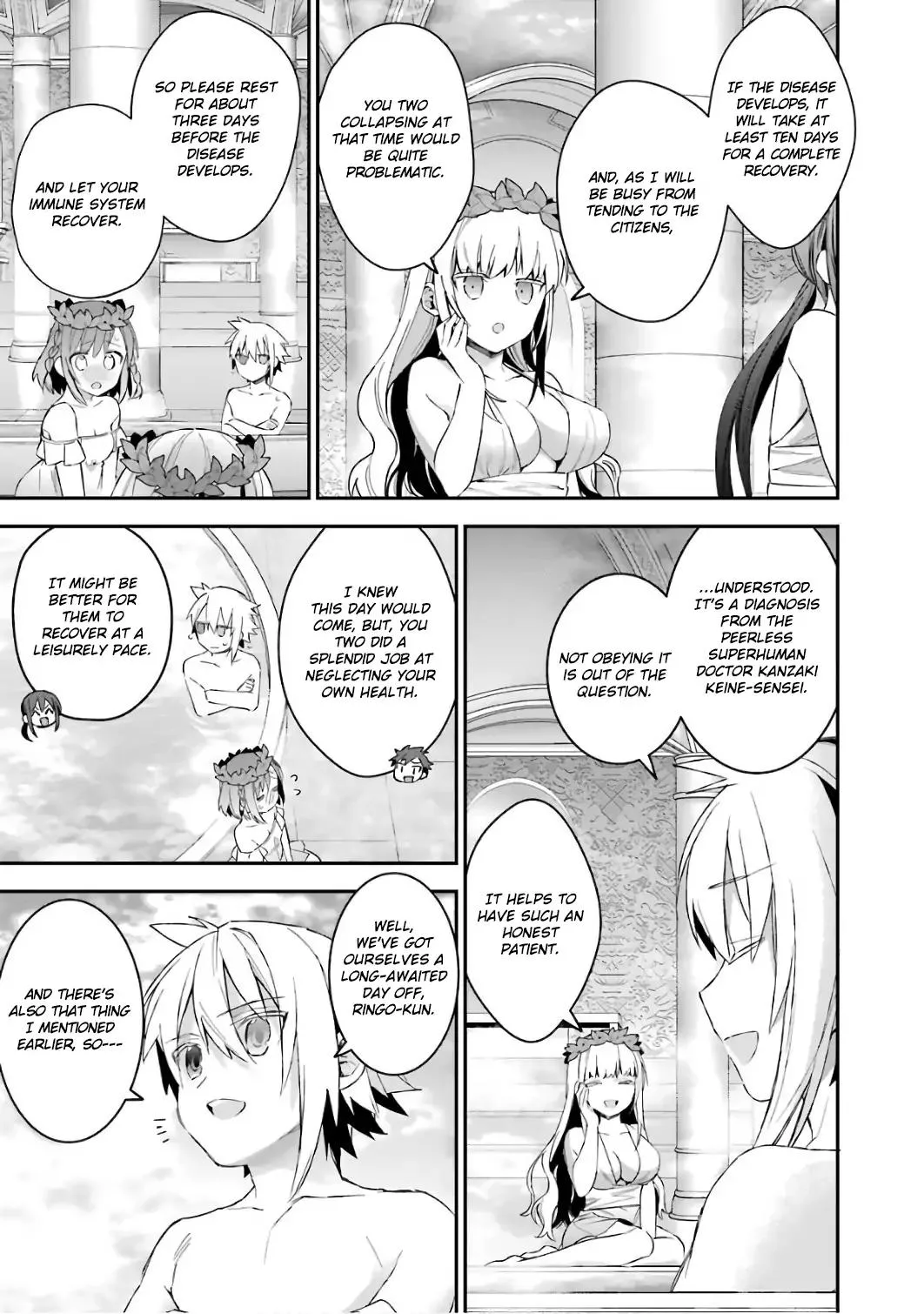 Choujin Koukousei-tachi wa Isekai demo Yoyuu de Ikinuku you desu! Chapter 33 page 15