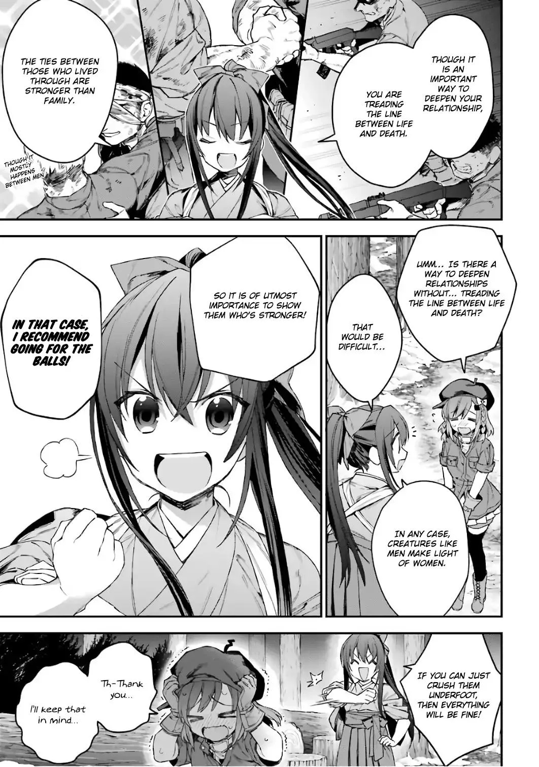 Choujin Koukousei-tachi wa Isekai demo Yoyuu de Ikinuku you desu! Chapter 34 page 5