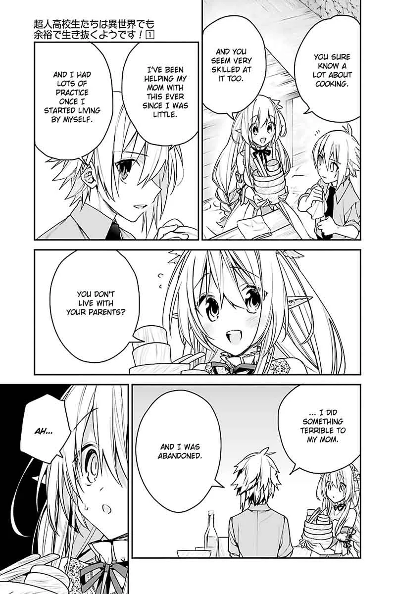 Choujin Koukousei-tachi wa Isekai demo Yoyuu de Ikinuku you desu! Chapter 4 page 7