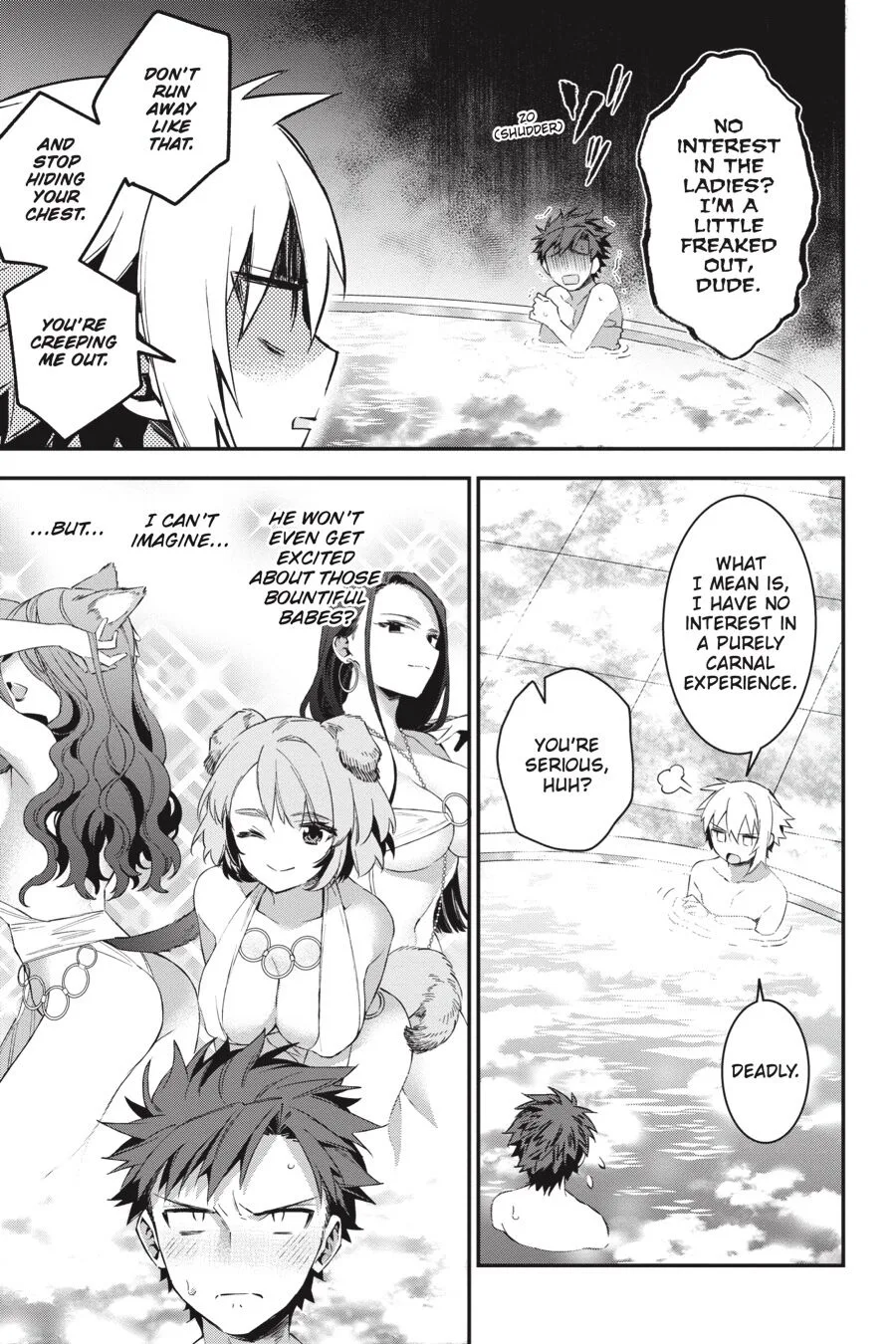 Choujin Koukousei-tachi wa Isekai demo Yoyuu de Ikinuku you desu! Chapter 40.5 page 3