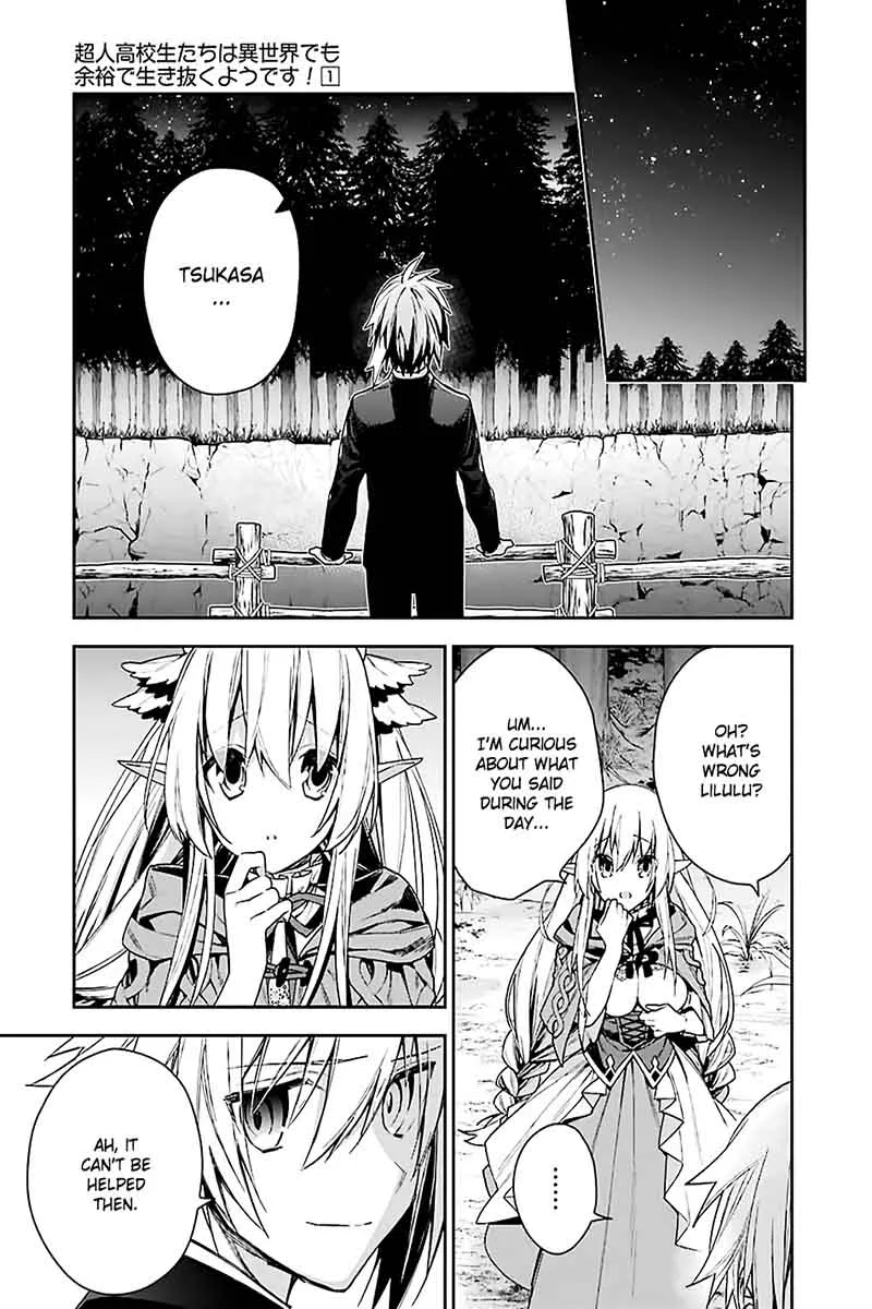 Choujin Koukousei-tachi wa Isekai demo Yoyuu de Ikinuku you desu! Chapter 5 page 1