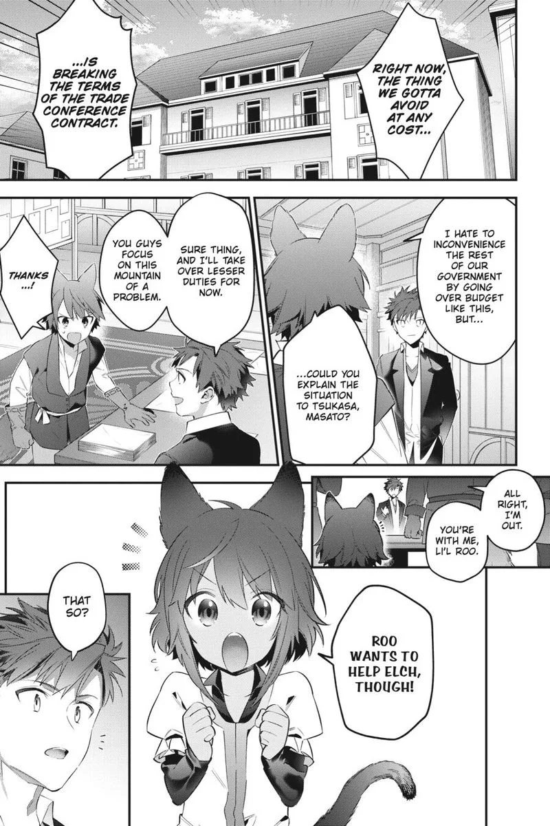 Choujin Koukousei-tachi wa Isekai demo Yoyuu de Ikinuku you desu! Chapter 55 page 1