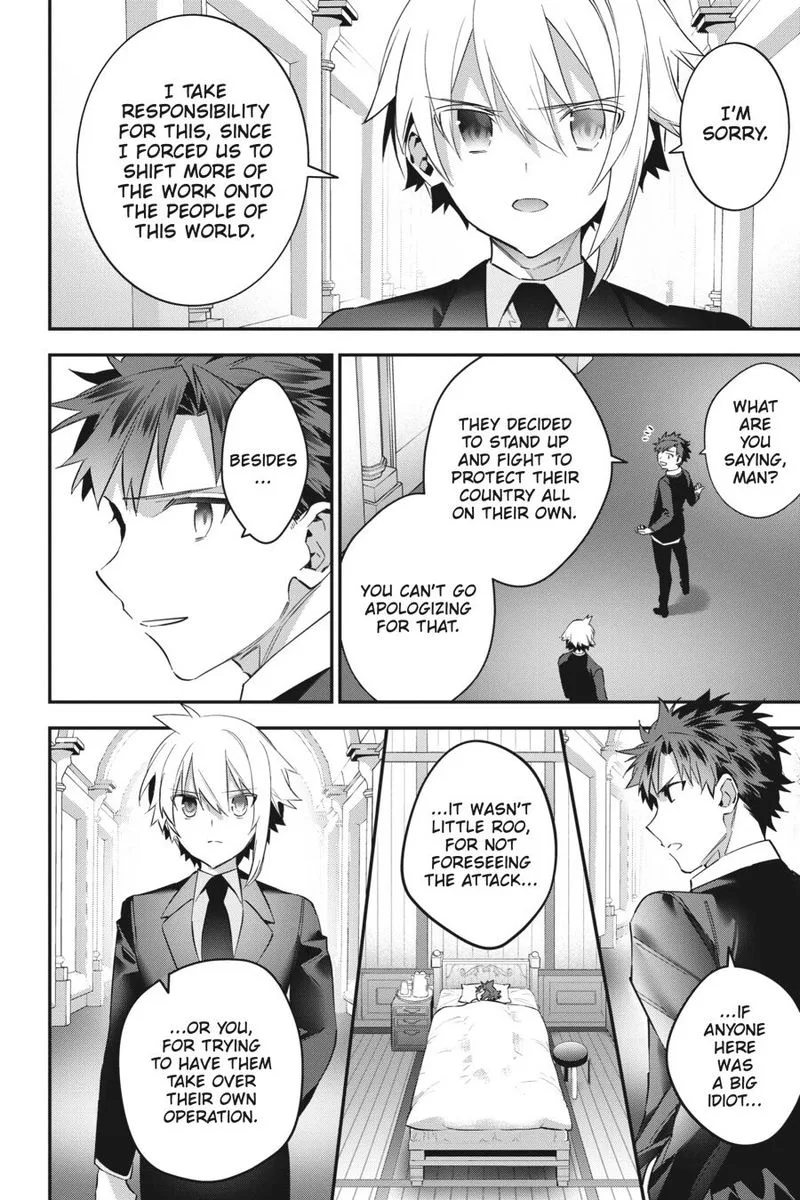 Choujin Koukousei-tachi wa Isekai demo Yoyuu de Ikinuku you desu! Chapter 57 page 12