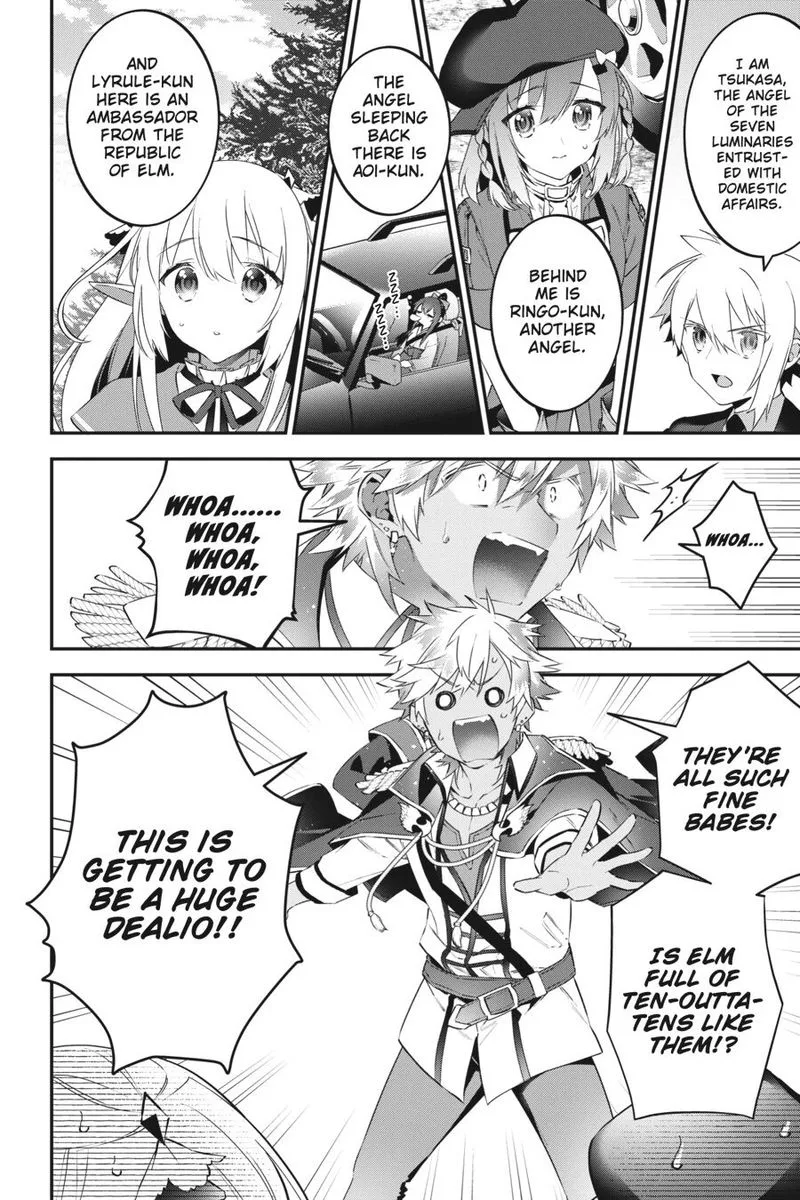 Choujin Koukousei-tachi wa Isekai demo Yoyuu de Ikinuku you desu! Chapter 68 page 12