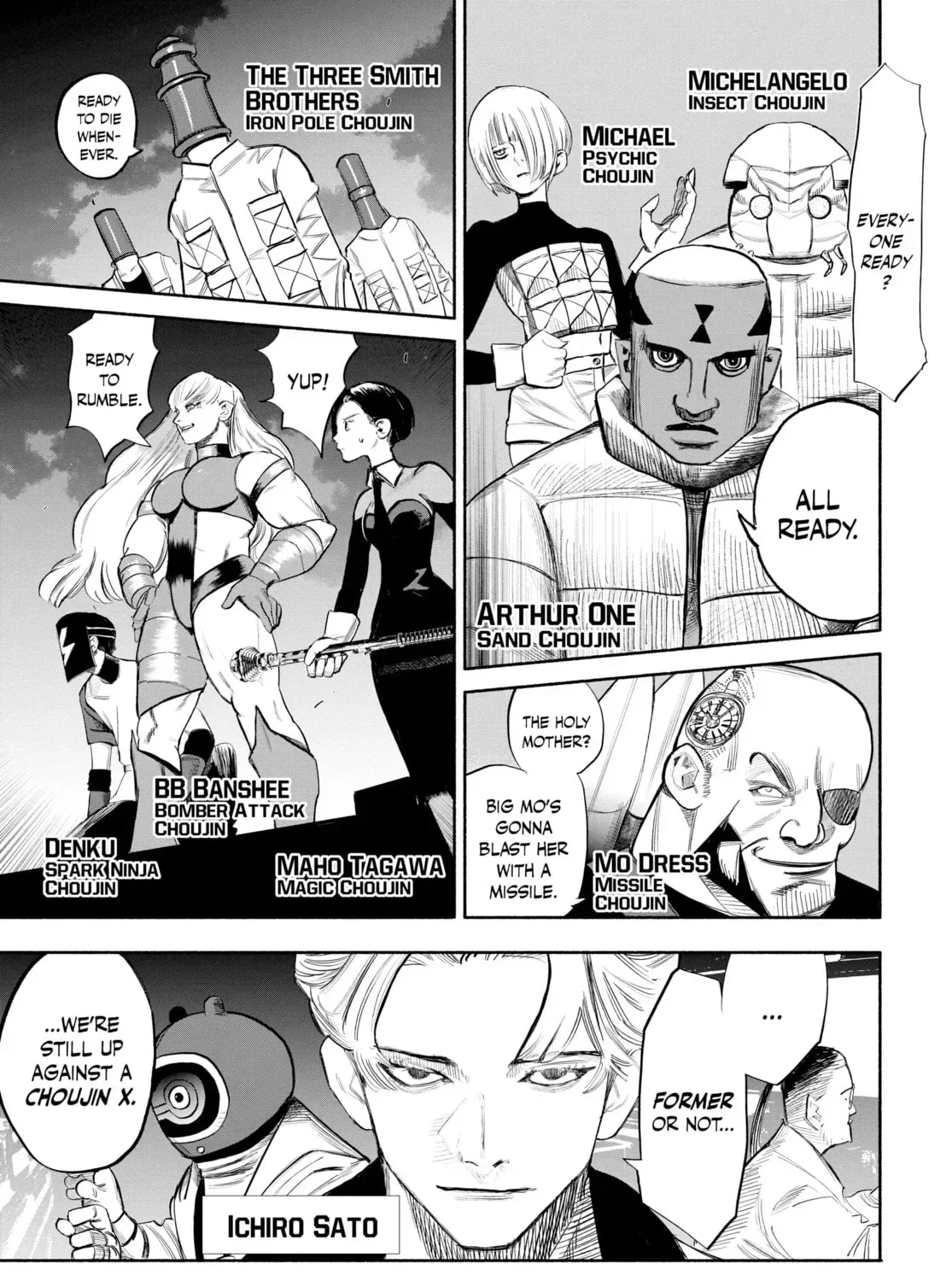 Choujin X Chapter 2.3 page 133