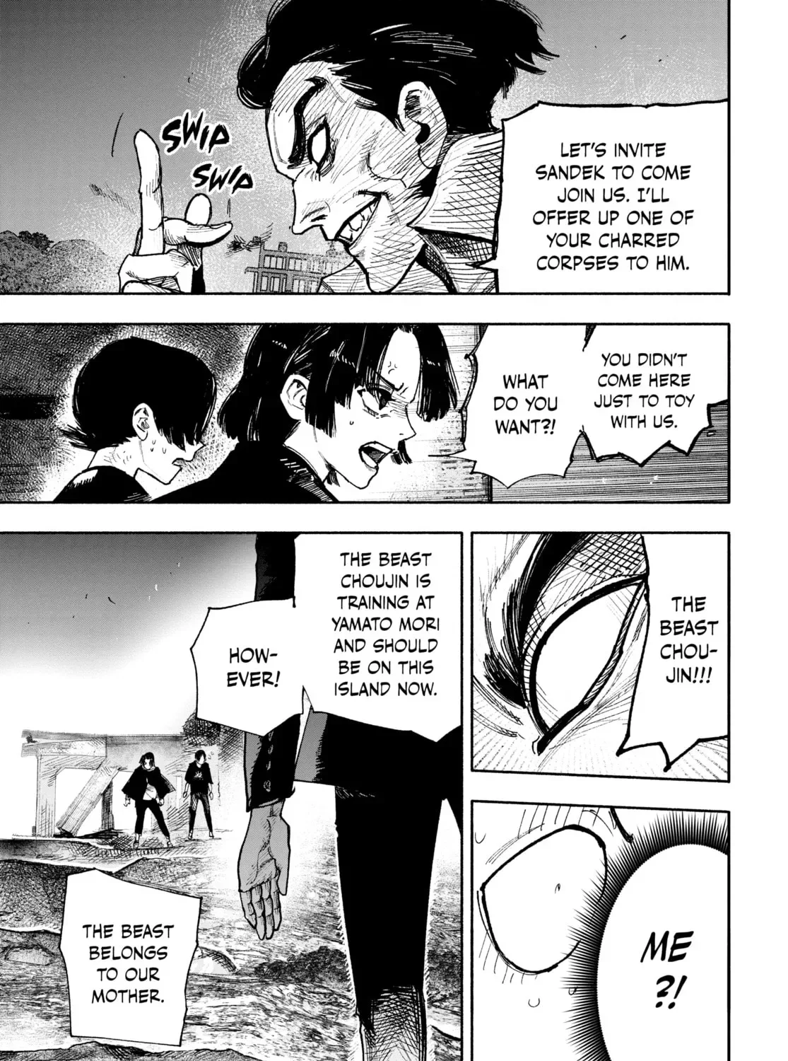 Choujin X Chapter 28 page 37