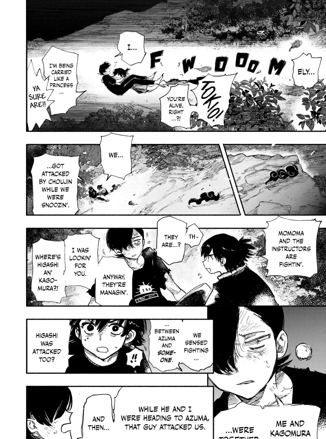 Choujin X Chapter 30 page 73