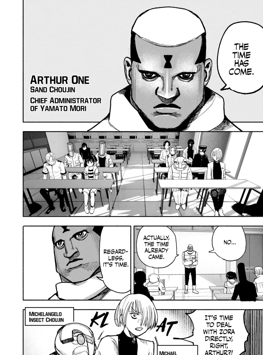 Choujin X Chapter 38 page 57