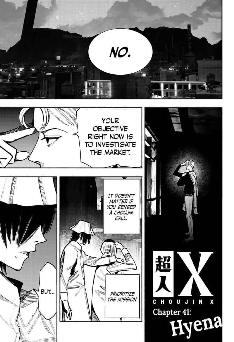 Choujin X Chapter 41.1 page 1