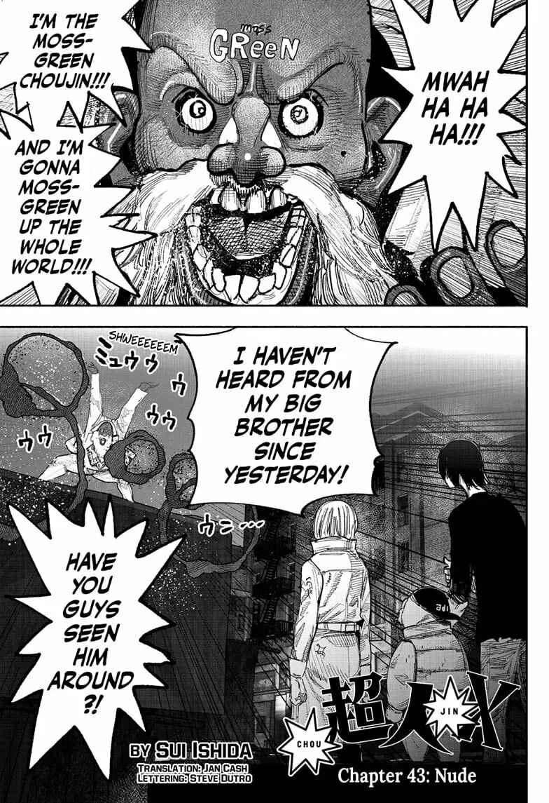 Choujin X Chapter 43 page 1
