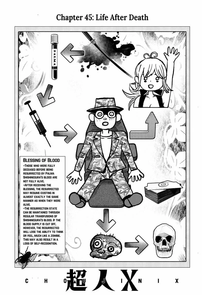 Choujin X Chapter 45 page 1