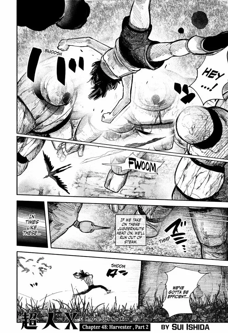 Choujin X Chapter 48.2 page 1