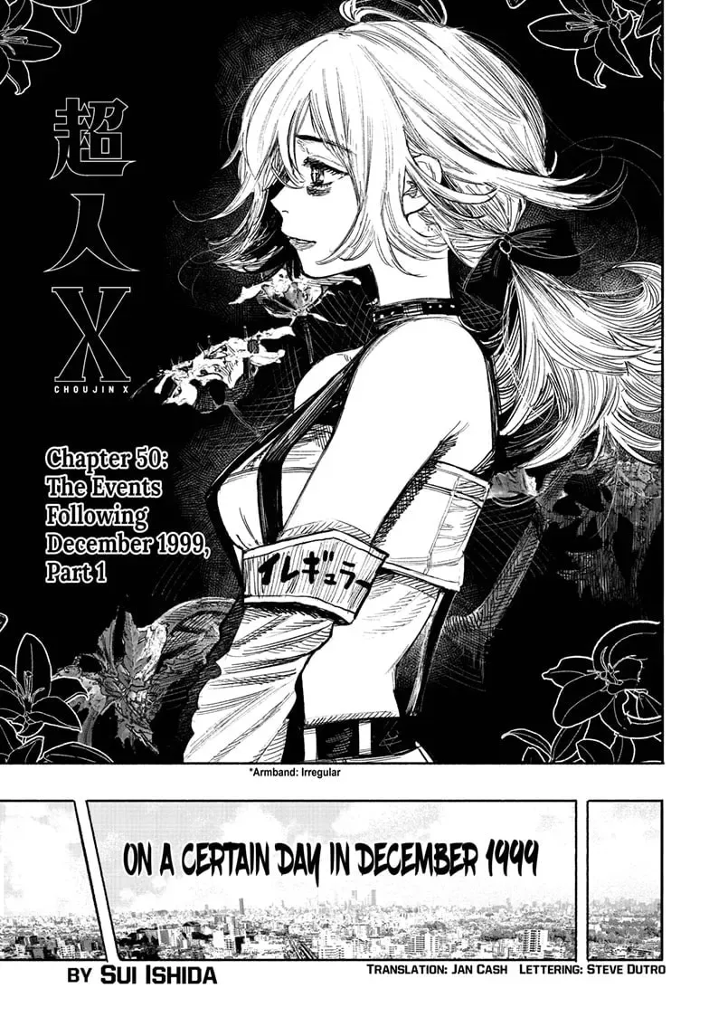 Choujin X Chapter 50.1 page 1