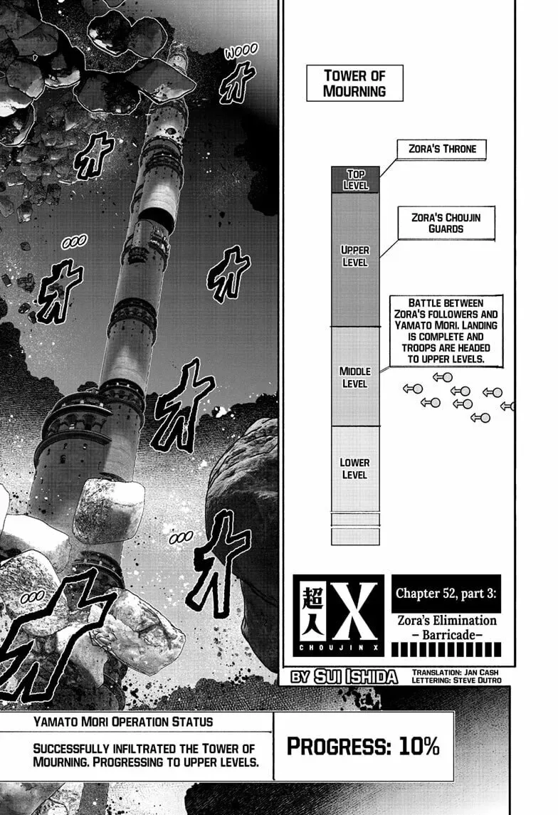 Choujin X Chapter 52.3 page 1