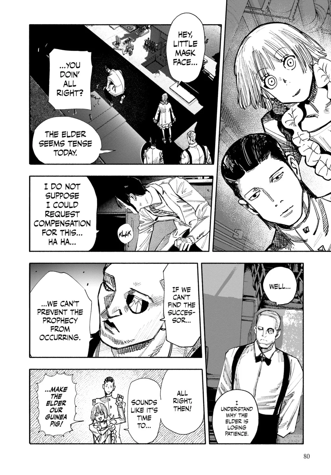 Choujin X Chapter 52 page 8