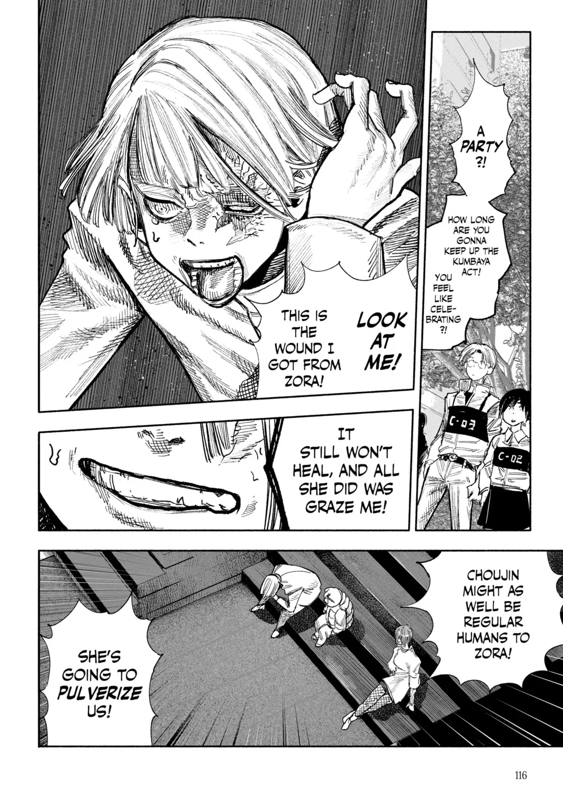 Choujin X Chapter 52 page 44