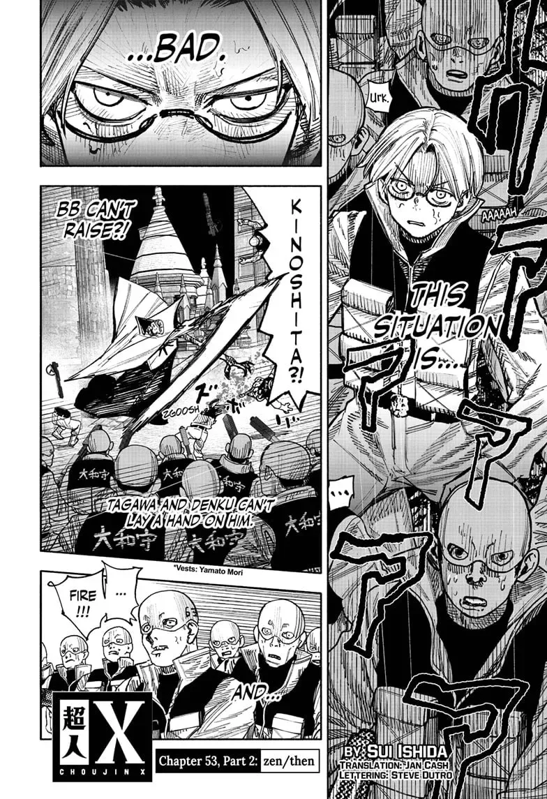Choujin X Chapter 53.2 page 1