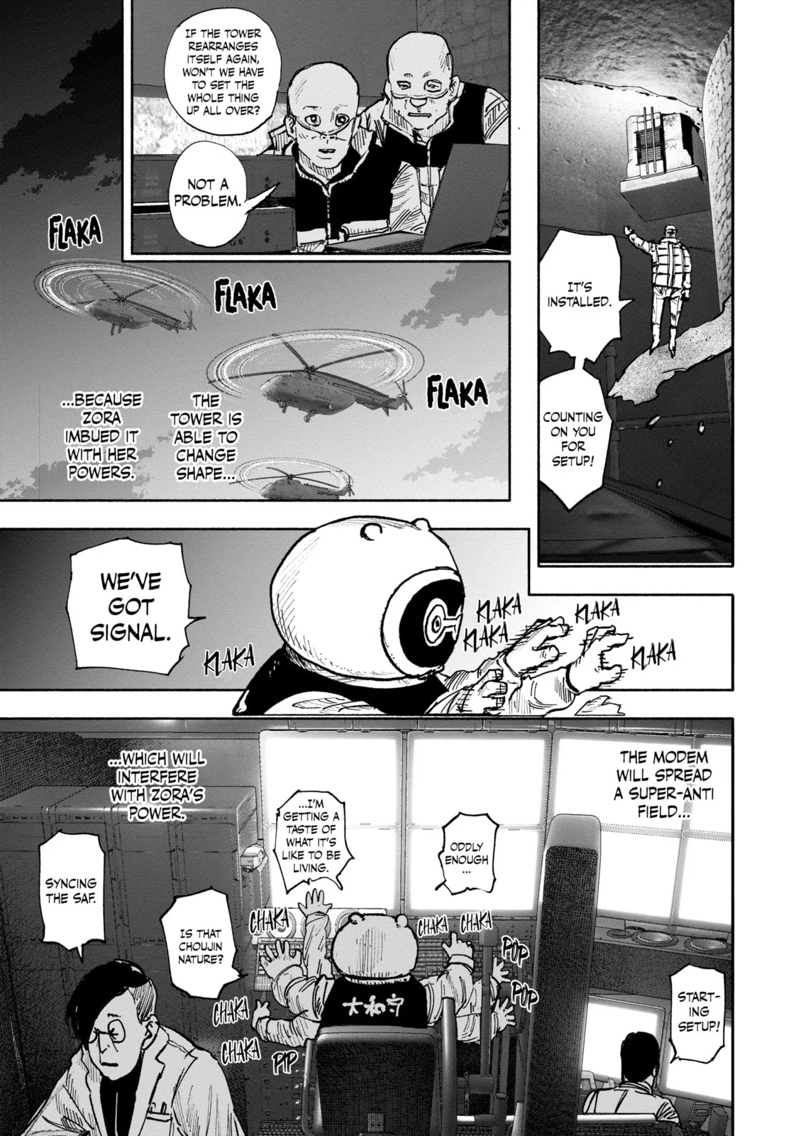 Choujin X Chapter 53 page 60