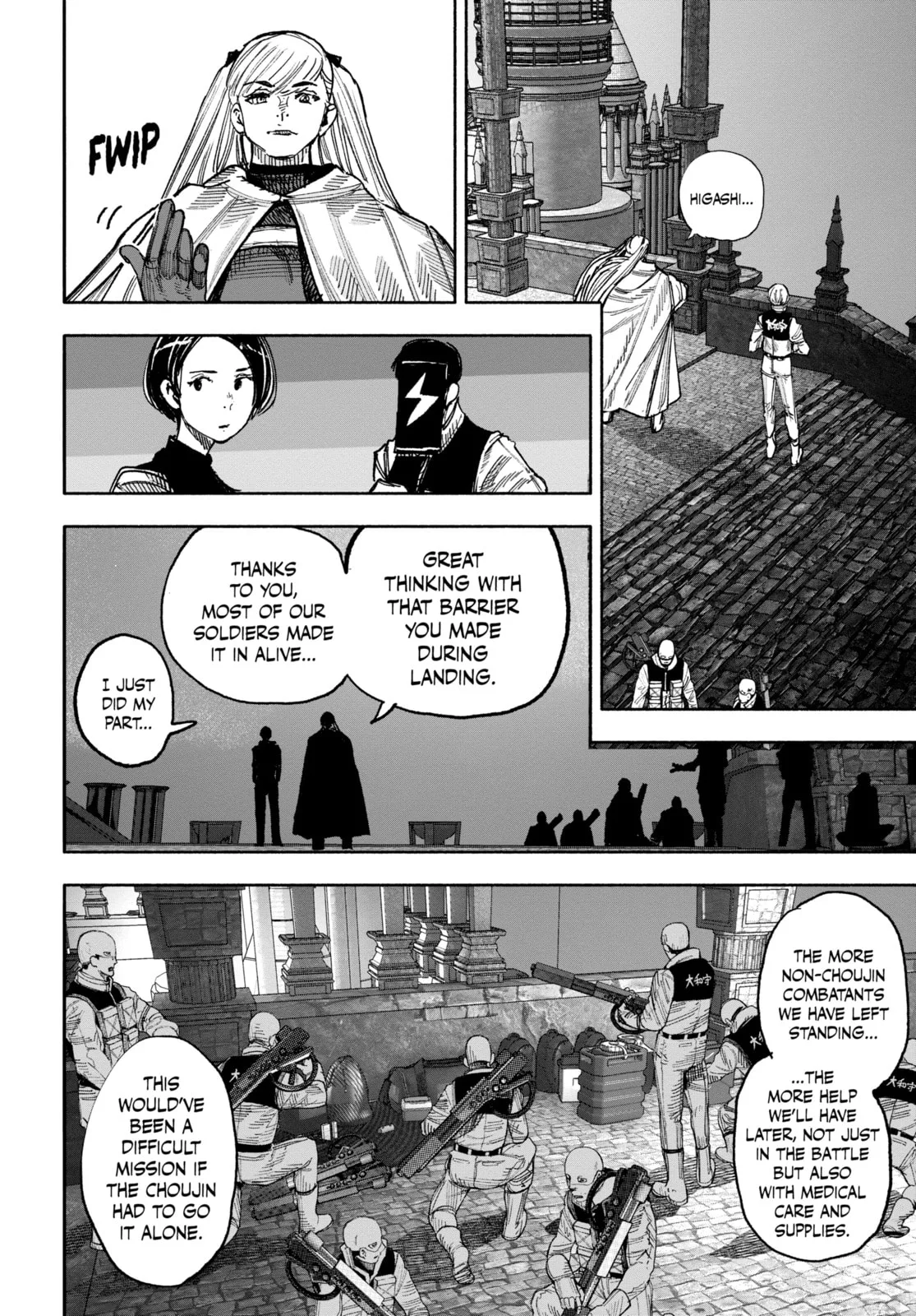 Choujin X Chapter 53 page 76