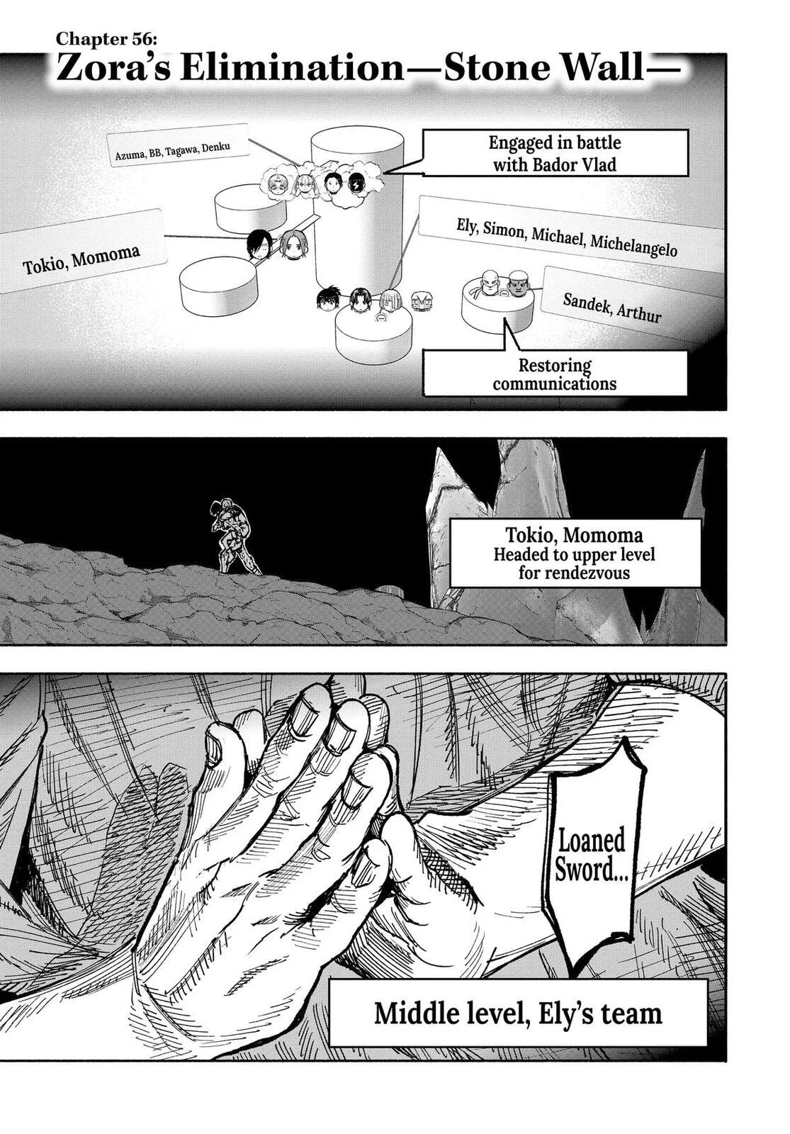 Choujin X Chapter 56 page 1