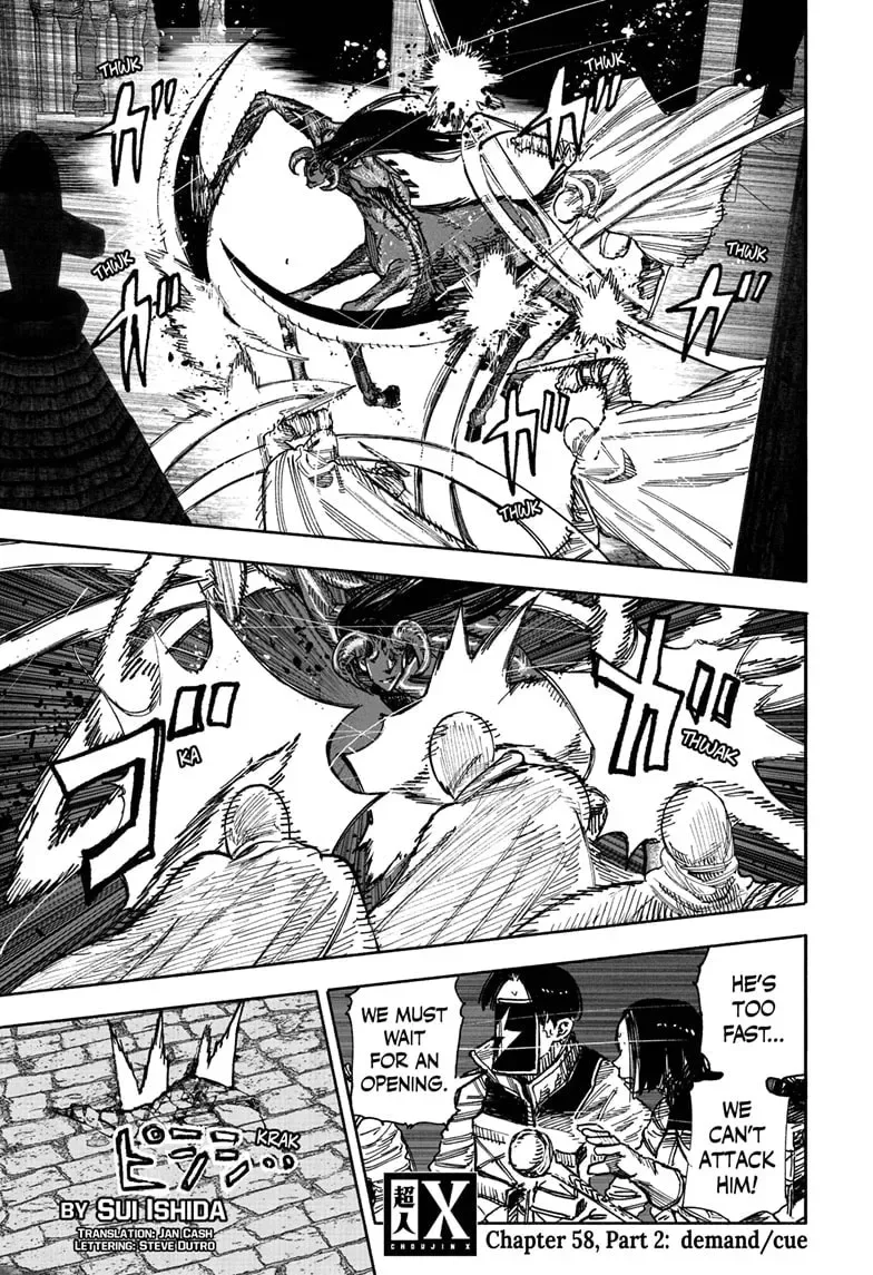 Choujin X Chapter 58.2 page 1