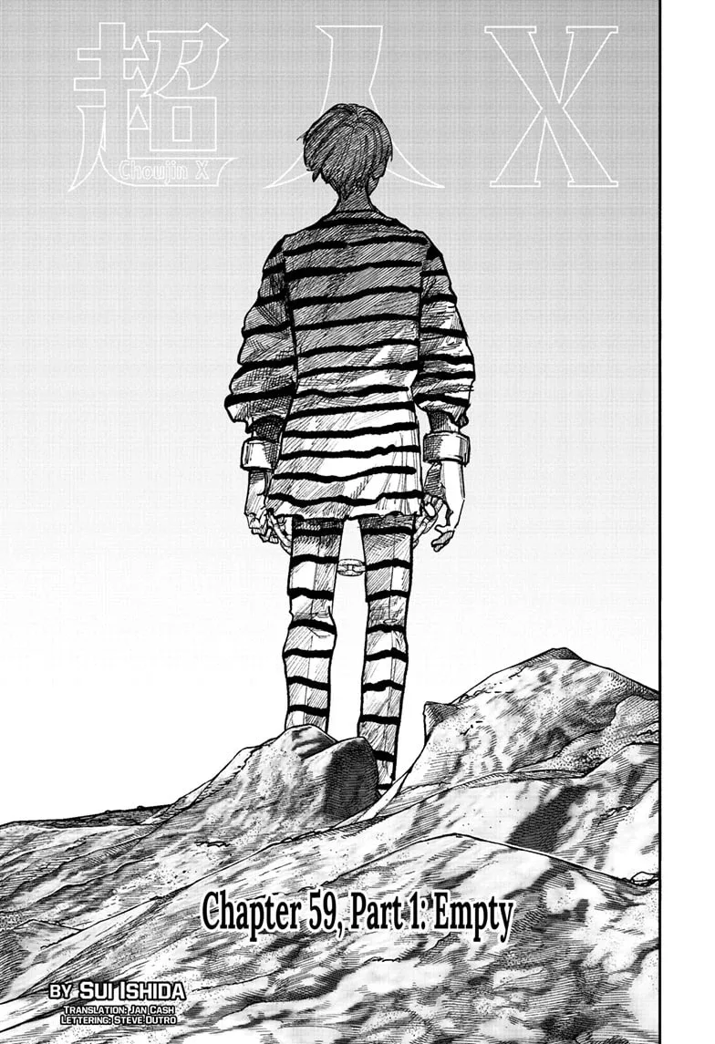 Choujin X Chapter 59 page 1