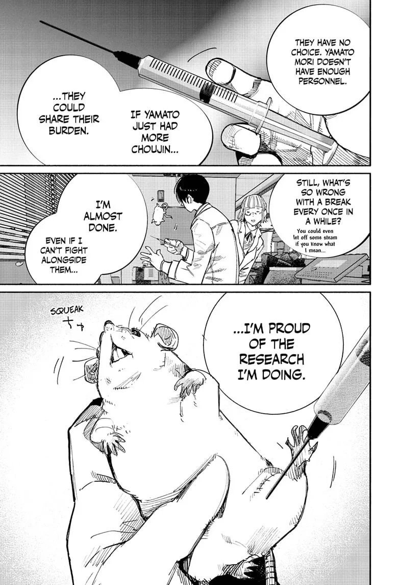 Choujin X Chapter 63 page 11