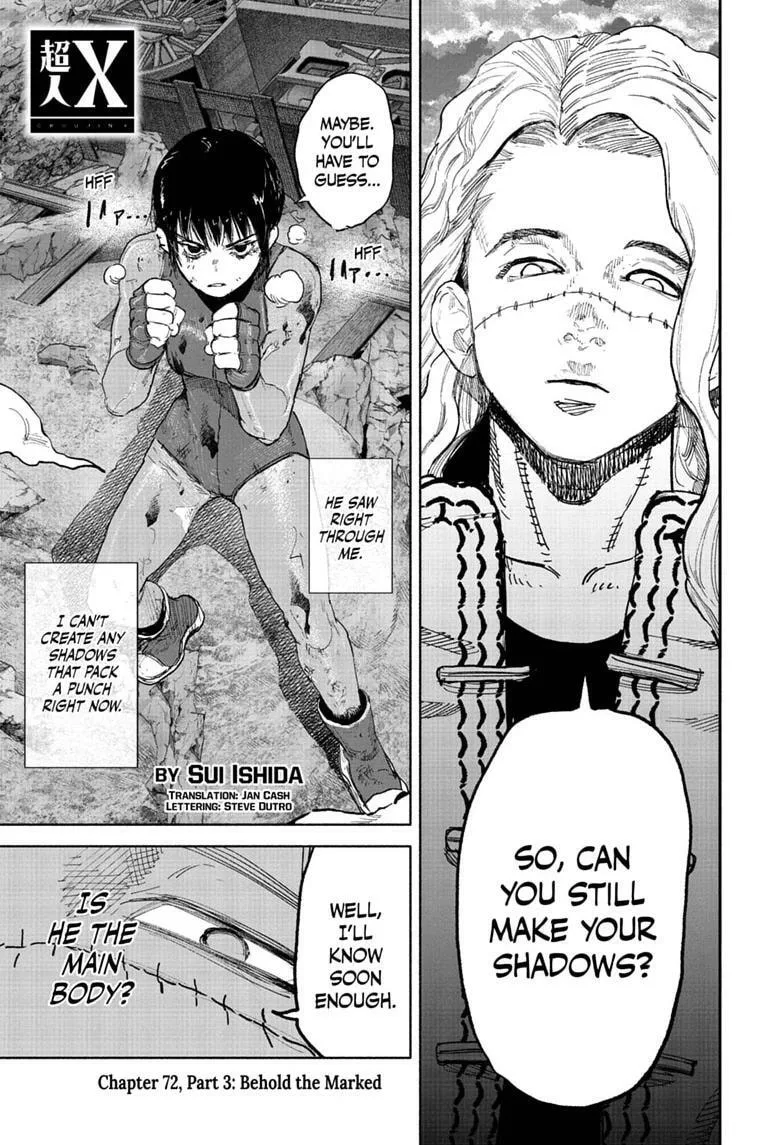 Choujin X Chapter 72.3 page 1