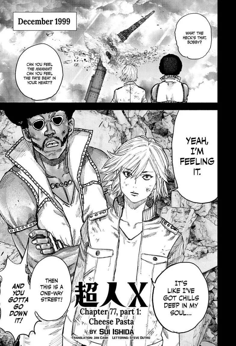 Choujin X Chapter 77.1 page 1