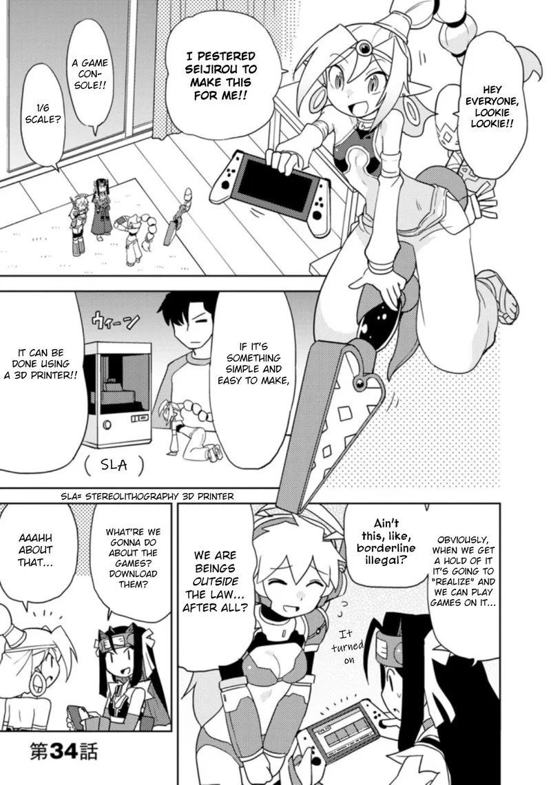 Choukadou Girls Chapter 34 page 1