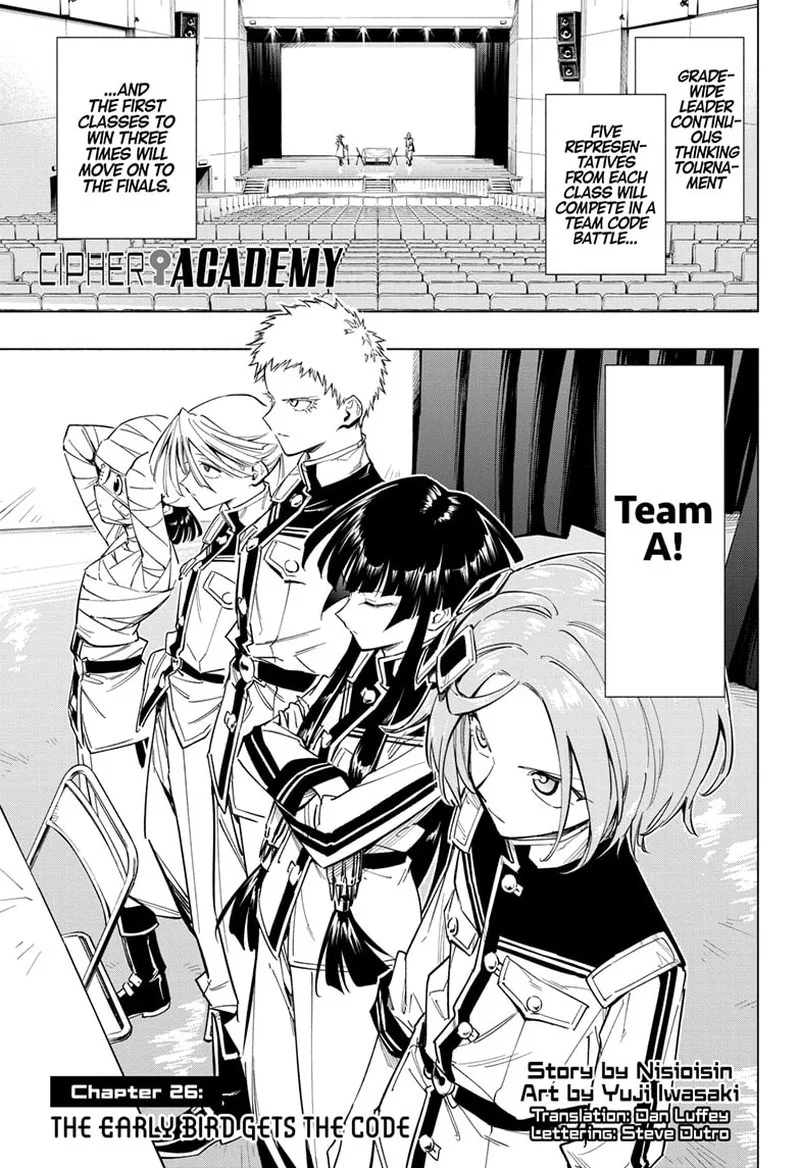 Cipher Academy Chapter 26 page 1